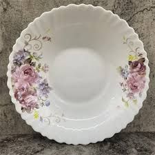 Sundabests Ceramic Plate 10.5 Inch - Floral Design (5975)