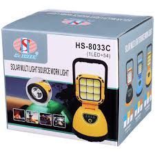 Solar Multilight Source Work Light