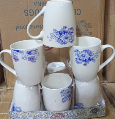KithenPro Ceramic Mug - 11oz  6PCS SET 11379