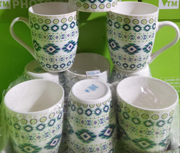 KitchenPro Ceramic Mug - 11oz  6PCS SET 11326