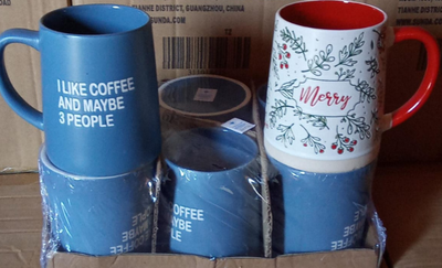 Ceramic Mug - 11oz  6PCS SET 18477
