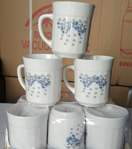 KitchenPro Ceramic Mug - 11oz  6PCS SET 5828