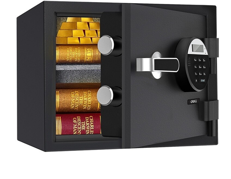 DELI ET580 Fireproof Digital Safe - H30xW380xD30cm