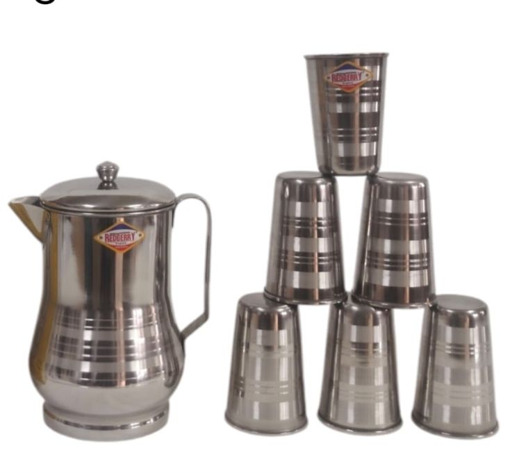 Stainless Steel Water Set 7pcs - Redberry 
