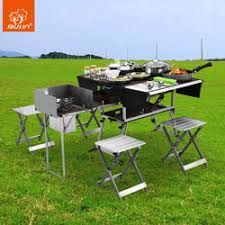 Futuris 4 Pax Portable Kitchen Box - Outdoor Camping Kitchen Set. Picnic Table