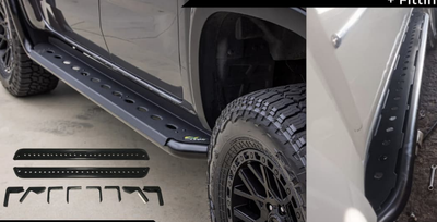 Futuris Pajero Side Steps - 3rd &amp; 4th Gen - 50mm Diameter Tubing