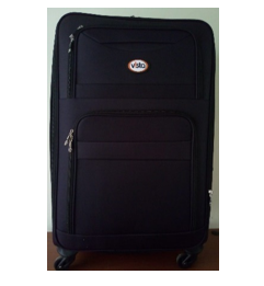 Vista 20&quot; Luggage Trolley BLK #JL-1004