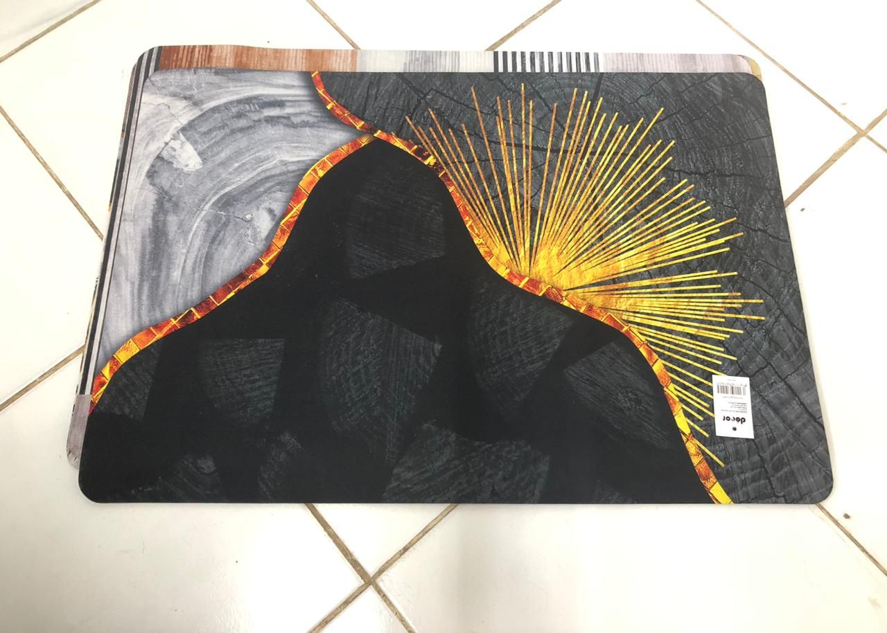 Decor Door mat with rubber finishing 40x60cm #DC0128