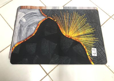 Decor Door mat with rubber finishing 40x60cm #DC0128