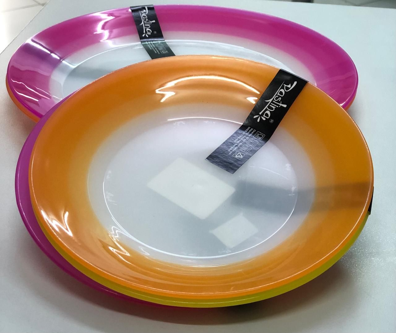 pastina Plastic plate 7.5inches 4 shades