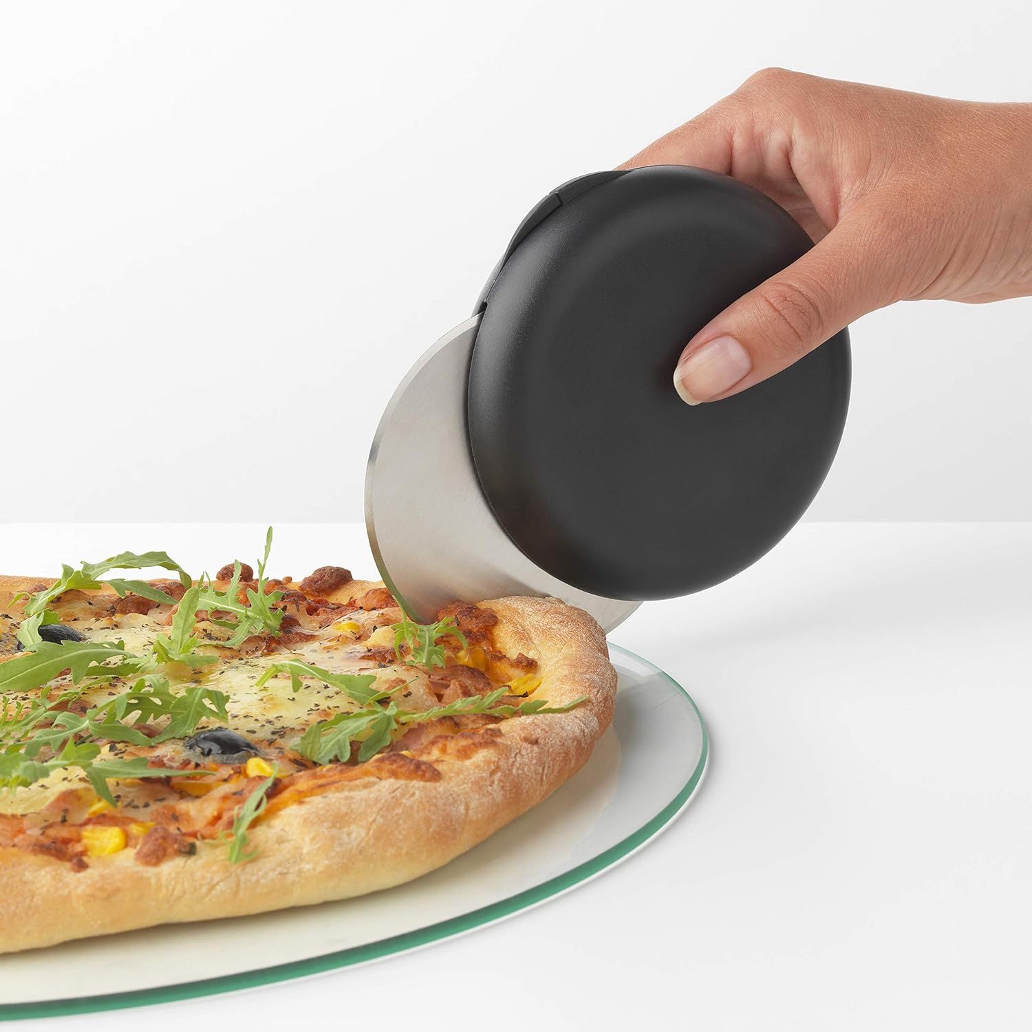 Brabantia Tasty+ Pizza Cutter with Blade Guard (123009)