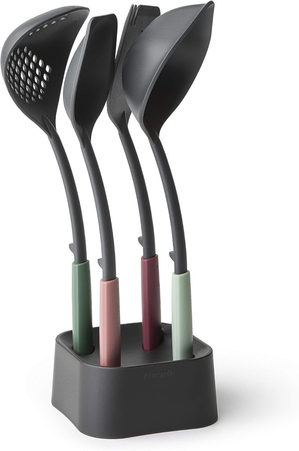 Brabantia Tasty+ Kitchen Utensils Set with Stand (123184)