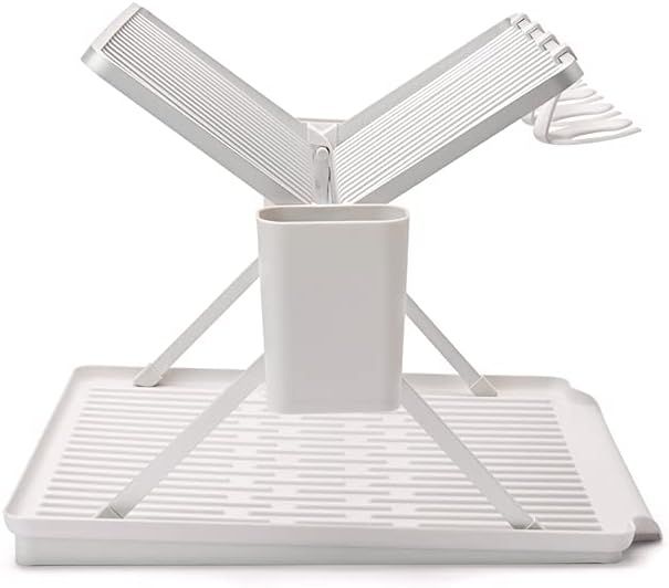 Brabantia Foldable Dish Drying Rack Large, Light Grey (139444)