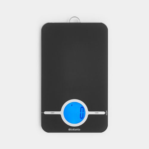 Brabantia Digital Kitchen Scale, Dark Grey (122644) - Tasty+
