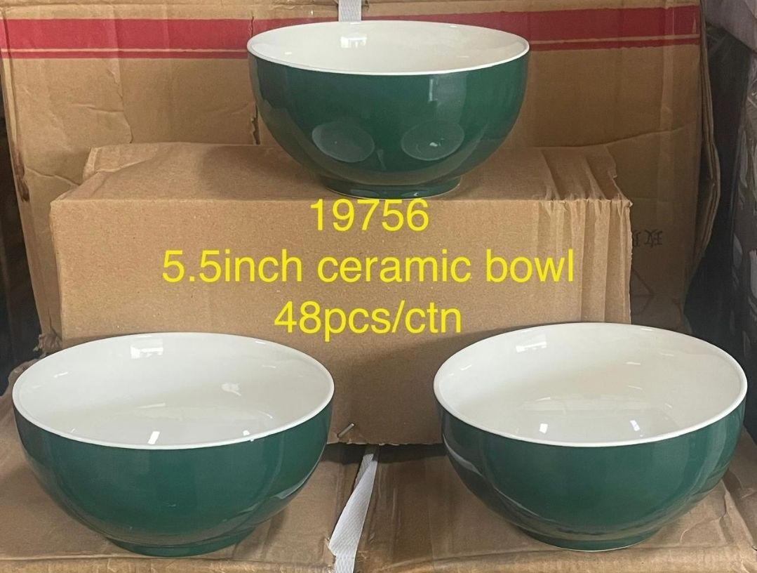 Premium  Glass Bowls - 6 Inch - Pack of 6 (19756)