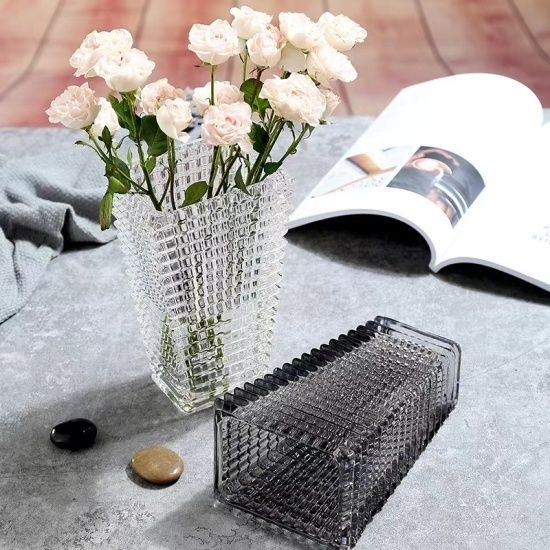Crystal Glass Flower Vase Large vase #CHA100