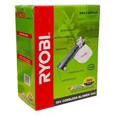 Ryobi XBV-230 PLUS: 36V Li-Ion Blower Vacuum 245km/h