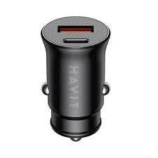 Havit CC2022 Dual USB PD 20W+QC3.0 Car Charger