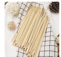 Weekender 50-Piece Bamboo Disposable Skewers (250x4mm) WK029