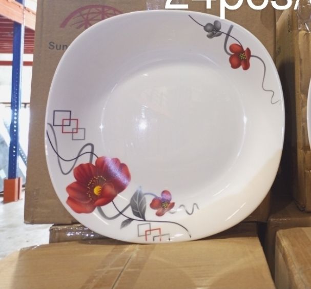Ceramic dinner plate 11&quot; 5981