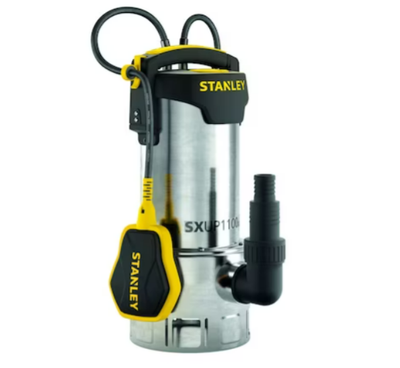 STANLEY® 1100W Stainless Steel Submersible Water Pump SXUP1100XDE