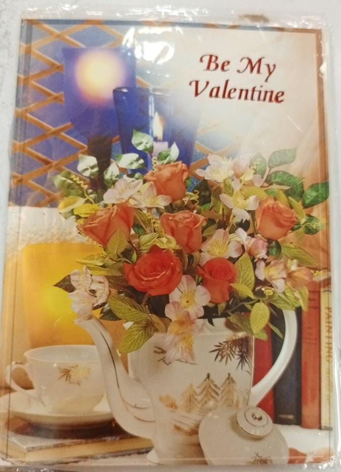 Valentine Gift Card a Be My Valentine