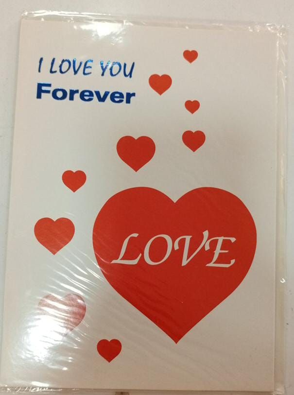 Valentine Gift Card I Love You