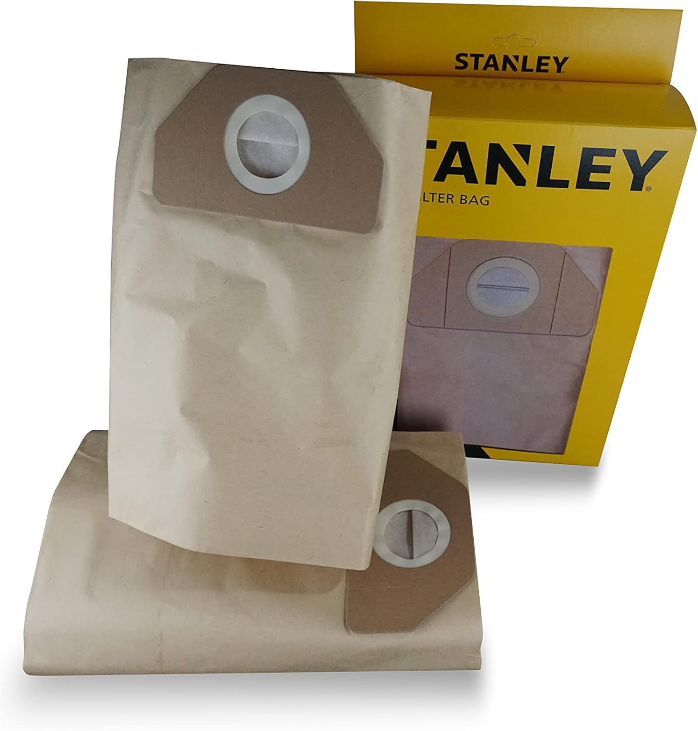 Stanley 30 Litre Paper Filter Bags for Wet and Dry Vacuum Cleaners