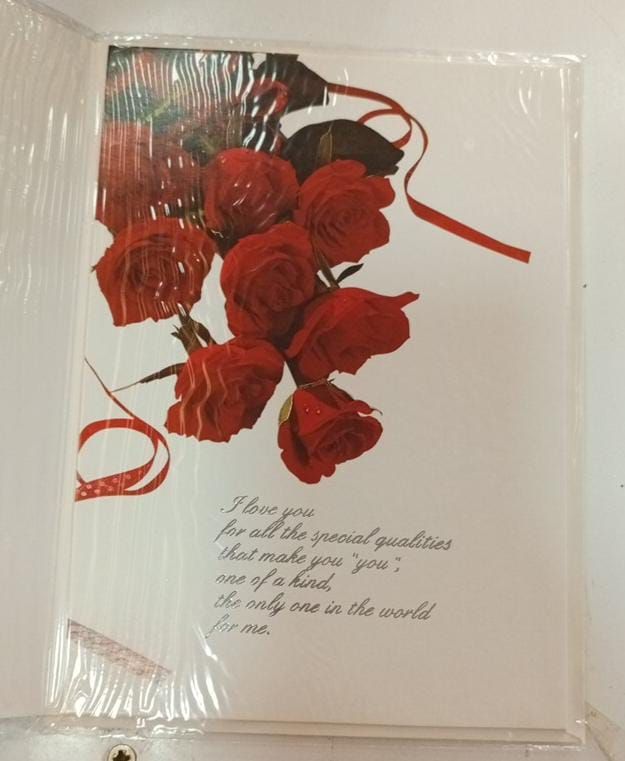 Valentine Gift Card I love you Forever