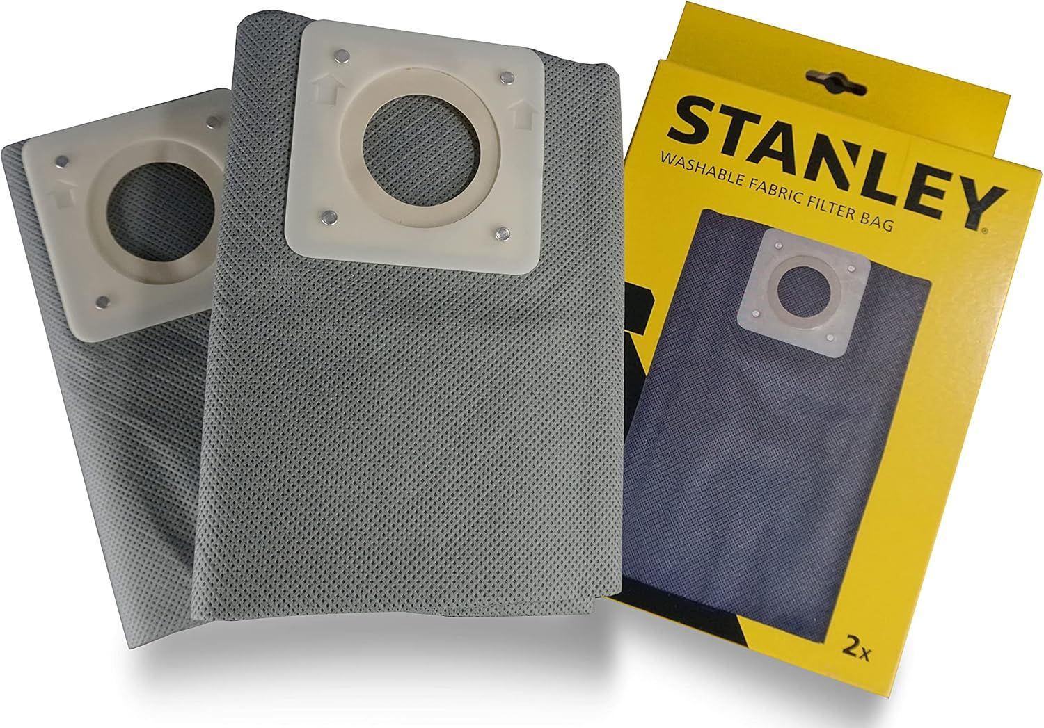 Stanley Washable 30L Cloth Filter Bags for Wet and Dry Vacuum