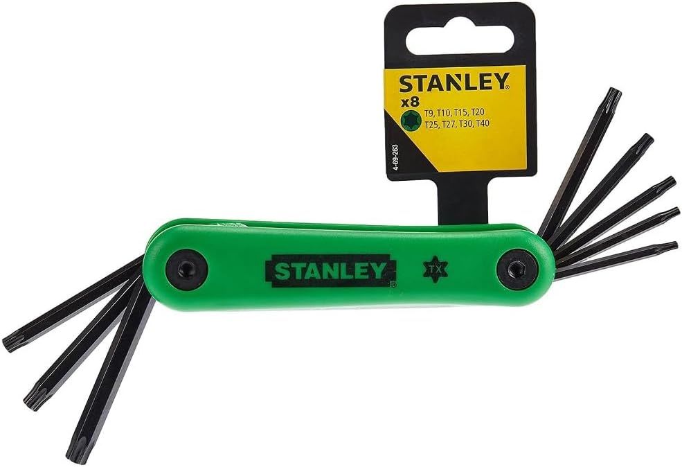 Stanley 4-69-263 - Allen Key Set Folding Torx 8pcs
