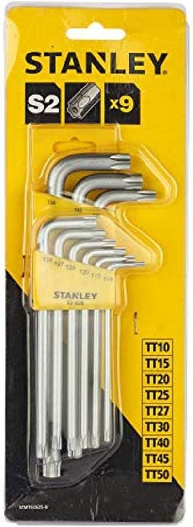 Stanley 9-Piece Torx Key Set (T10-T50) (STMT92625-8)