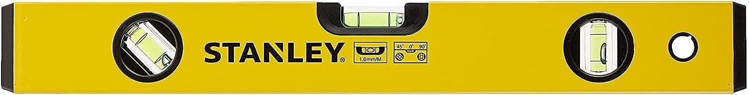 Stanley 16-inch (400mm) 3-Vial Aluminum Level (STHT42797)