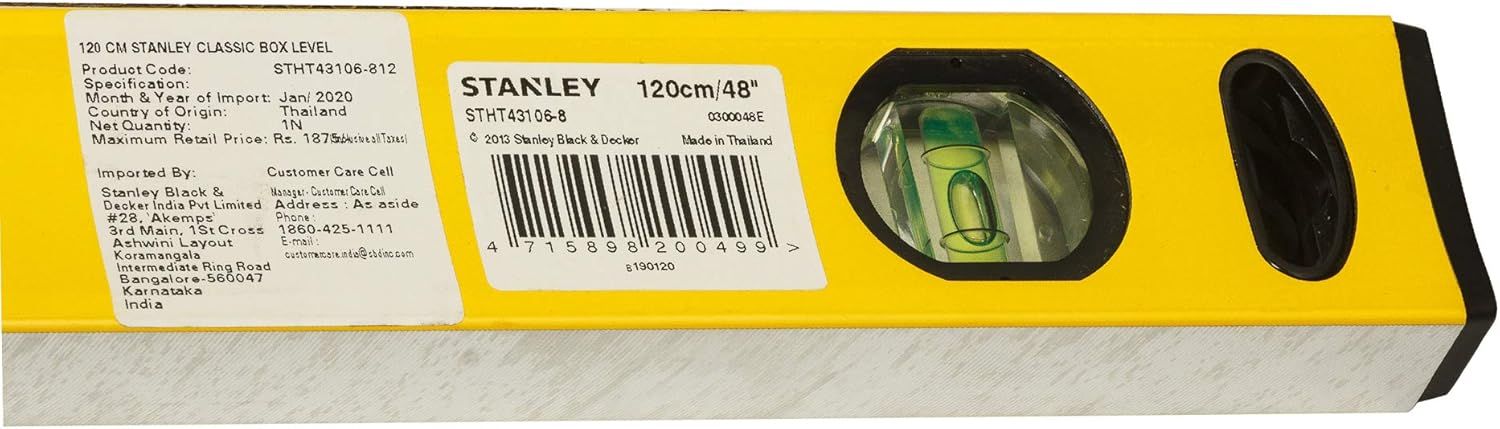 Stanley 60-inch (1500mm) Aluminum Level (STHT43107-8)
