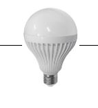 3W B22 LED Bulb, Warm White 3000K (Code: LED-3W-B22-WW)