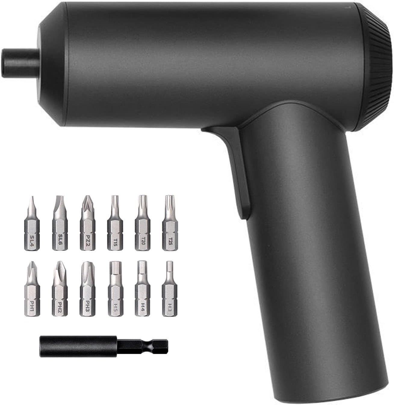 Xiaomi Mijia Cordless Rechargeable Screwdriver 3.6V 2000mAh Li-ion 5N.m Electric Screwdriver with 12pcs S2 Screw Bits for Home