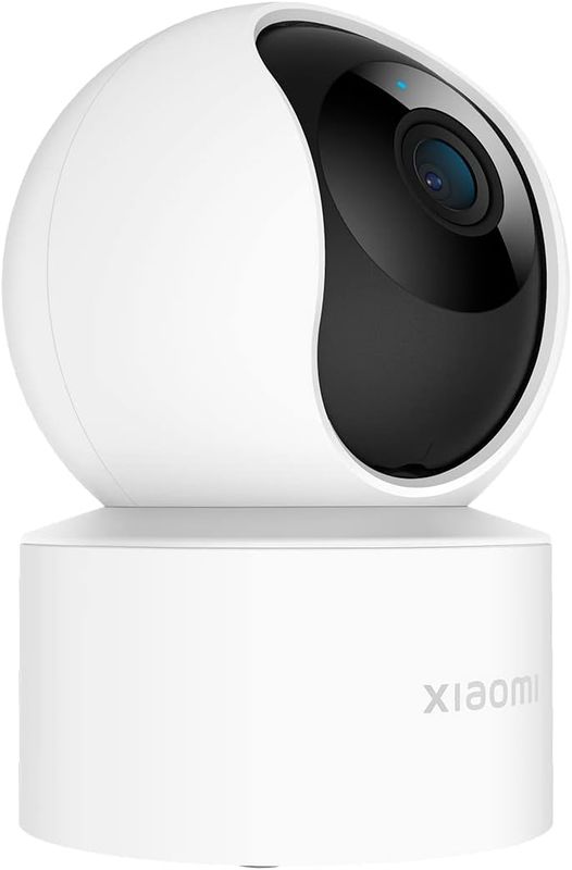 Xiaomi Smart Camera C200, 360° Vision, AI Human Detection, Clear and Crisp Video, Enhanced Night Vision, Full Encryption for Privacy Protection, Smart Voice Control, Fast Forward Playback Speed, White