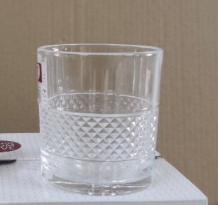 Deli Whisky Glass -Clear Crystal glass set of 6 #KB103