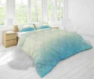 Butterfly Ocean Mist Microfiber Comforter Queen Size 5x6 400gsm