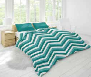 Butterfly Green Waves Microfiber Comforter King Size 6x6 400gsm