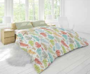 Butterfly Funky Fern Microfiber Comforter King Size 6x6 400gsm