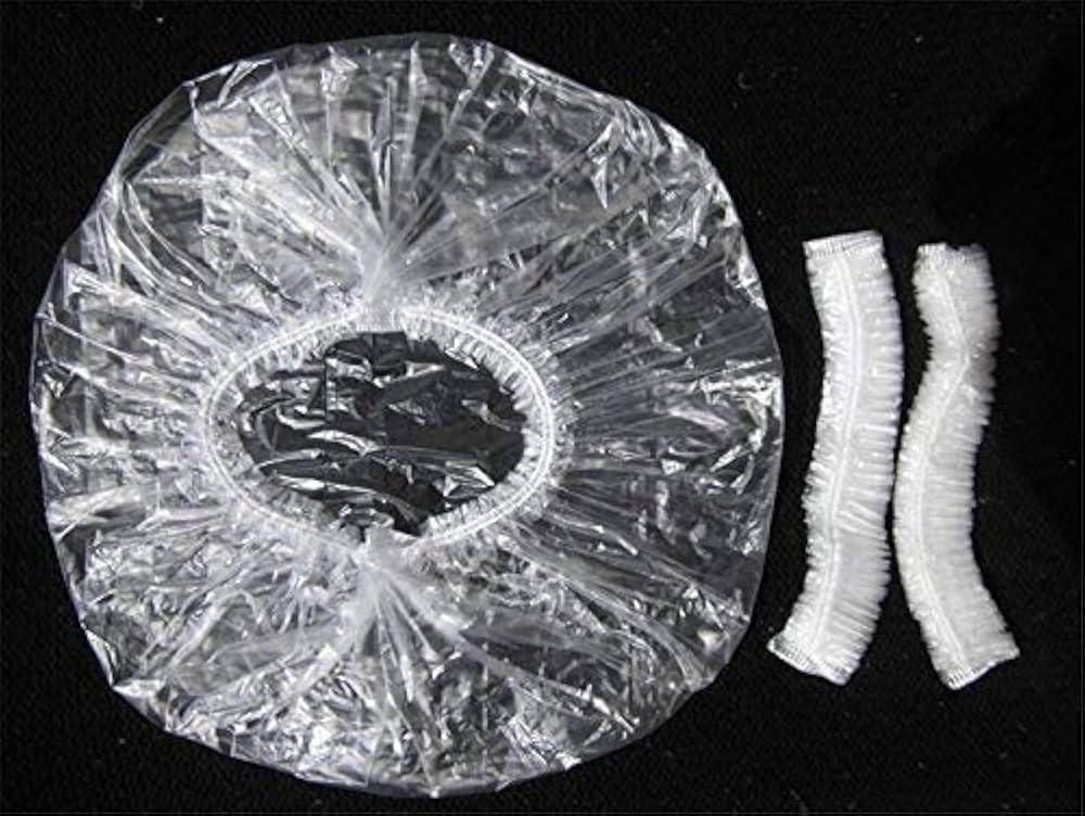 PVC Hair Nets with Elastic Band - 30pcs Set