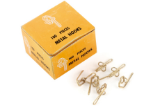 Metal curtain hooks 100pcs 3cm KN-161601