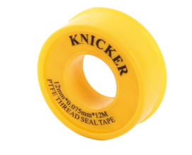 Knicker Thread Seal Tape 12m Roll (KN-223001) Plumbers Tape