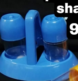 Paris 2 pcs Salt Shakers with Stand