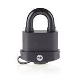Yale PL-Y220/71/130/1 H  black  Series Padlock LAMINATED STEEL, WEATHERPROOF
