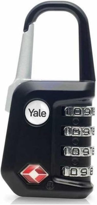 Yale YTP5/31/223/1 SA Combination Padlock, Black