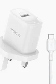 U66S+C53 - Oraimo UK 2A Type-C Charger Kit