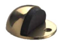 DS-002-SNP Oval satin nickle Door Stopper - Floor mounted
