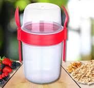 Titiz 1100 Ml Take n Go Muesli Container ap-9453 Red